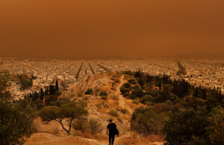 Athina si planeti Mars, Helsinki pushtohet nga dëbora: Moti i pazakontë pushton Evropën